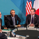 The heads of state reportedly spent 90 minutes discussing how awesome their planes and helicopters are.
